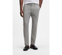 BOSS Slim-fit trousers in four-way stretch fabric - Style P-Kaiton1-Zip, 50543945 Light Grey 32/30