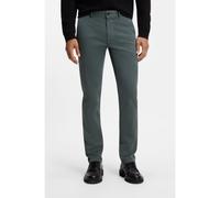 BOSS Slim-fit trousers in overdyed stretch satin - Style Chino_slim, 50510933 Dark Green 34/30