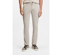 BOSS Slim-fit trousers in overdyed stretch satin - Style Chino_slim, 50510933 Light Grey 31/32