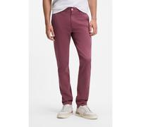 BOSS Slim-fit trousers in overdyed stretch satin - Style Chino_slim, 50510933 Red 40/34