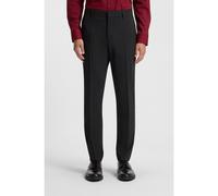BOSS Slim-fit trousers in stretch virgin wool - Style H-Genius-MM-224, 50480009 Dark Grey 34E