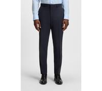 BOSS Slim-fit trousers in stretch wool - Style H-Genius-MM-224, 50480009 Dark Blue 38E