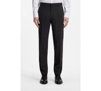 BOSS Slim-fit trousers in stretch wool - Style H-Genius-MM-224, 50480009 Dark Grey 40E