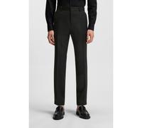 BOSS Slim-fit trousers in virgin-wool serge - Style H-Genius-B1, 50469174 Black 34E
