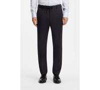 BOSS Slim-fit trousers in virgin-wool serge - Style H-Genius-RDS-B1, 50566927 Dark Blue 32R
