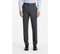 BOSS Slim-fit trousers in virgin wool, silk and linen - Style L-Gee-Detail-LP-261, 50560807 Dark Blue 32R