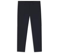 BOSS Slim-fit trousers in water-repellent easy-iron fabric - Style T_Commuter-SlimTekCo, 50544245 Dark Blue 36R