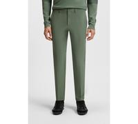 BOSS Slim-fit trousers in water-repellent stretch fabric - Style T_Commuter-Slim, 50534303 Dark Green 40R