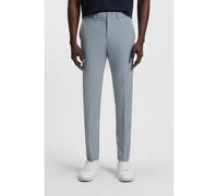 BOSS Slim-fit trousers in water-repellent stretch fabric - Style T_Commuter-Slim, 50534303 Dark Grey 40R