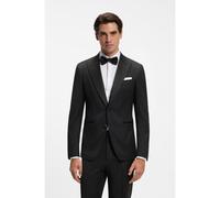 BOSS Slim-fit tuxedo jacket with silk-blend trims - Style H-Huge-Tux-P-B1, 50566944 Black 40R
