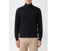 Boss Slim Fit Virgin Wool Turtleneck Cardigan with Zip Closure - Size: L - male
