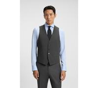 BOSS Slim-fit waistcoat in a virgin-wool blend - Style H-Huge-VS-MM-C-224, 50482736 Dark Grey 38R