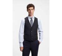 BOSS Slim-fit waistcoat in virgin-wool serge - Style H-Huge-Vest-B1, 50566934 Dark Blue 48R