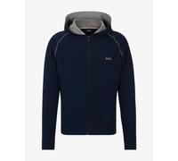 BOSS Mens Match Zip Hoodie Dark Blue XL