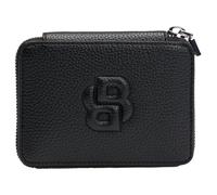 BOSS Small Women's Wallet With Hammered Finish Zip 50542050 Black