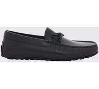 Boss Smooth Leather Driver Loafers with Rubber Sole - Size: 43 - male