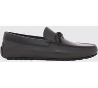 Boss Smooth Leather Driver Loafers with Rubber Sole - Size: 45 - male
