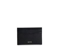 BOSS Soft-leather wallet with polished hardware - Style New Crosstown_Cardc., 50529515 Black pcs.