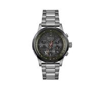BOSS Solar Chronograph Quartz Watch for Men with Leather or Stainless Steel Strap