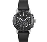 BOSS Solgrade 1514031 - Man - 44 mm - Analogue - Quartz - Mineral Glass Black 22 mm
