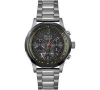 BOSS Solgrade 1514034 Men's Watch - 44.0mm Green Dial Stainless Steel
