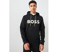 BOSS Soody Zone Regular Fit 3D Logo Hoodie - Black, Black, Size L, Men Black