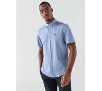 BOSS Boss St_motion S Relaxed Fit Shirts, Light Blue, Size L, Men Light Blue