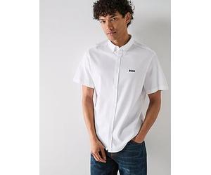 BOSS St_Motion S Relaxed Fit Shirts, White, Size 2Xl, Men White