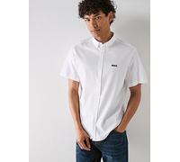 BOSS St_Motion S Relaxed Fit Shirts, White, Size S, Men White