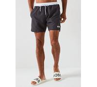 BOSS Starfish Swim Shorts - Grey, Grey, Size L, Men Grey