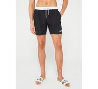 BOSS Starfish Swimshort, Black, Size L, Men Black