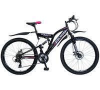 Boss Stealth 26 Inch Kids Mountain Bike - Black/Pink