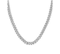 Boss Steel Curb Chain Link Necklace