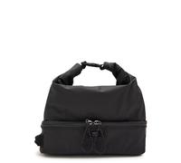 Boss Stenson Coated Faux Leather Washbag - Black - One Size