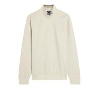 Boss Stimmann Half-zip Cotton-blend Sweatshirt - Beige - S