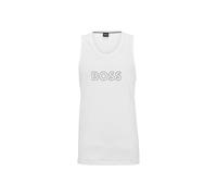 BOSS Straight Fit Beach Tank Top, White - Medium