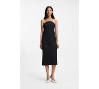 BOSS Strapless dress in stretch crepe with built-in corset - Style DATUBE_FS_C, 50564759 Black 8