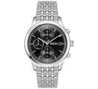 BOSS Stratus 1514328 - Unisex - 41 mm - Analogue - Quartz - Mineral Glass Silver 20 mm