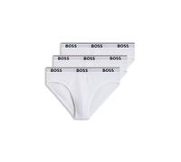 BOSS Stretch-cotton briefs - Style Brief 3P Power, 50475273 White XS