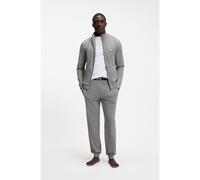 BOSS Stretch-cotton loungewear set with logo print - Style 365 Long Set, 50566976 Light Grey XXL