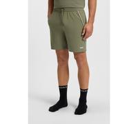 BOSS Stretch-cotton pyjama shorts with signature-stripe tape - Style Unique Shorts CW, 50545942 Green XL