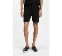Boss Mens Boss Slim-Leg Modern-Fit Stretch-Cotton Shorts Black 33