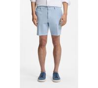 Boss Mens Boss Straight-Leg Stretch-Cotton Shorts Light/Pastel Blue 32