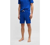 BOSS Stretch-cotton shorts with embroidered logo - Style Mix&Match Short CW, 50515314 Blue M