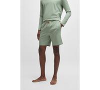 BOSS Stretch-cotton shorts with embroidered logo - Style Mix&Match Short CW, 50515314 Light Green S