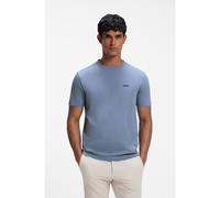 BOSS Mens Regular Fit Crew Neck Tee T-Shirt - Colour: 491 Open Blue - Size: Large