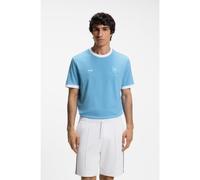 BOSS Stretch-cotton T-shirt with country flag and logo - Style TS_BB BC Lux Tee, 50562134 Argentina M