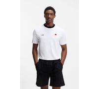 BOSS Stretch-cotton T-shirt with country flag and logo - Style TS_BB BC Lux Tee, 50562134 Germany M