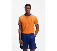 Boss Bc Lux Short Sleeve T-shirt Orange M Men