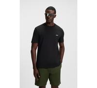 BOSS Stretch-cotton T-shirt with logo detail - Style Tee, 50506373 Black 4XL